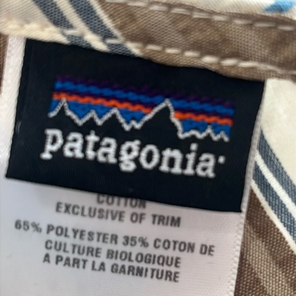 Patagonia Netty Dress striped tank seersucker sundress women’s size 8 - Picture 9 of 11